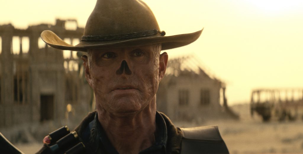 Walton Goggins als der Ghoul in „Fallout“