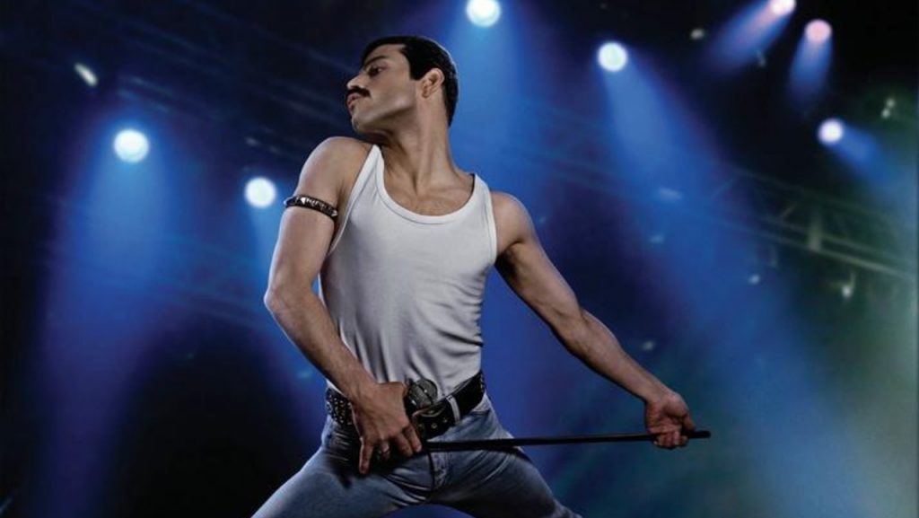 Rami Malek in Bohemian Rhapsody