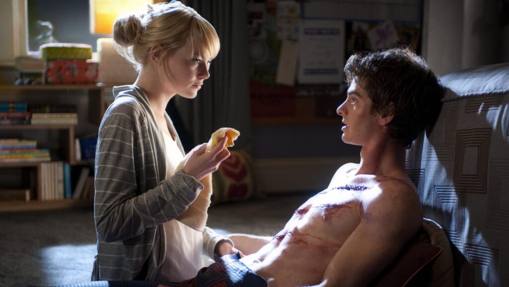 Emma Stone und Andrew Garfield in The Amazon Spider-Man