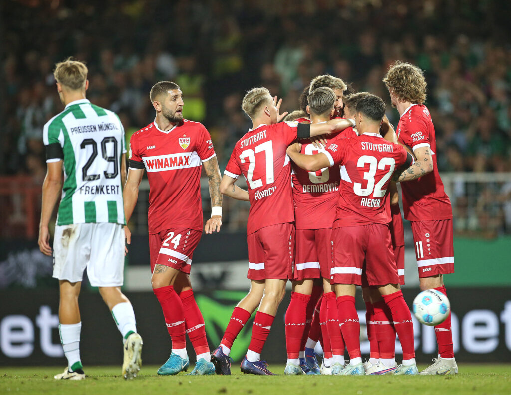 Preussen Muenster VFB Stuttgart x