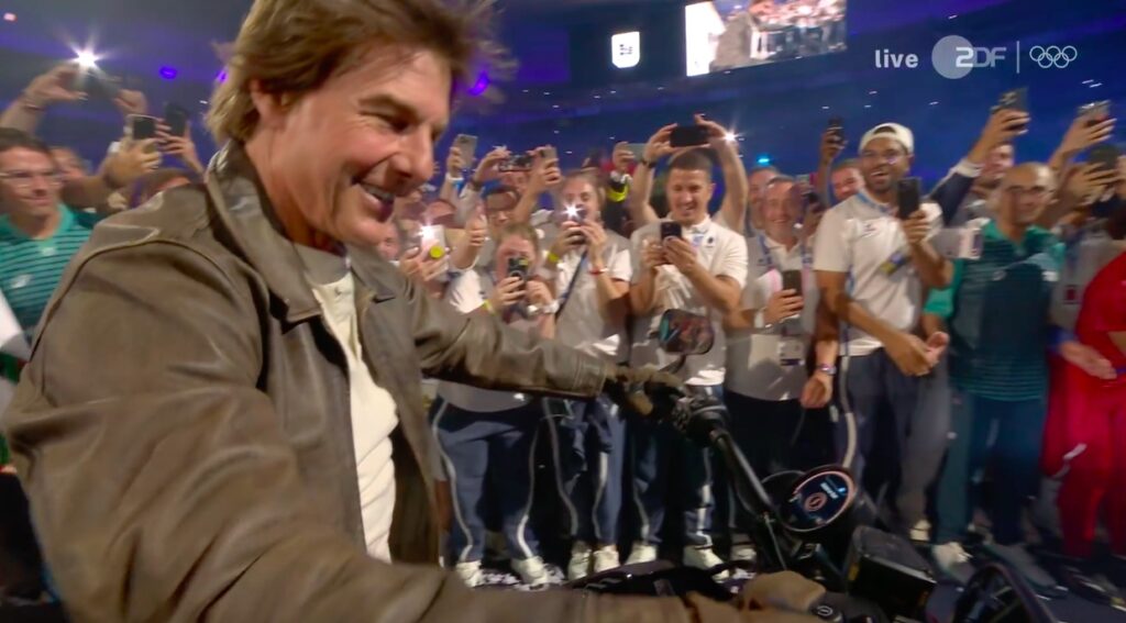 Tom Cruise bei Olympa 2024