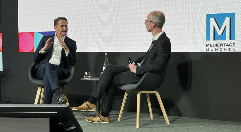 Bert Habets bei den Medientagen München 2024